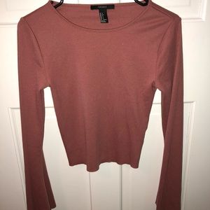 Forever 21 Bell-Sleeve Top